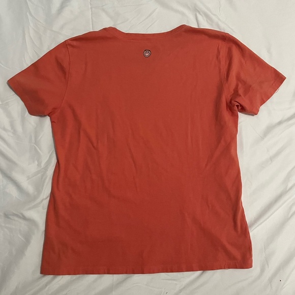 Life is Good Women’s Small Middle Logo Orange Tee Size Small - Picture 2 of 2